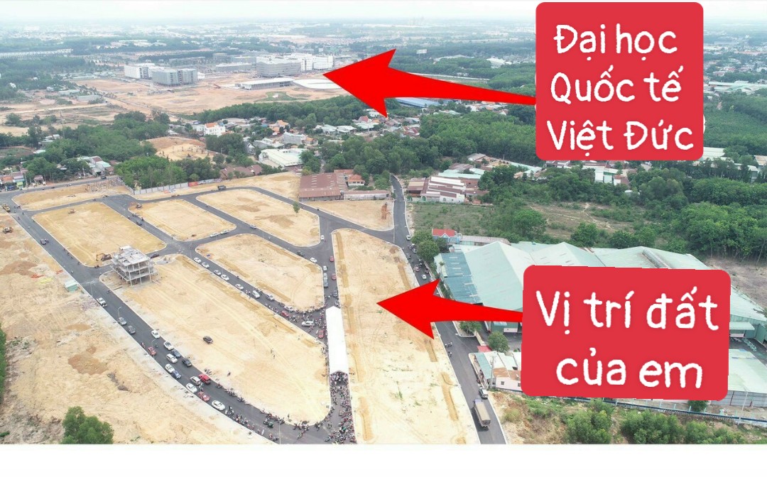 Mỹ Phước 4 80m2 Ngay đại học Việt Đức mua xây nhà ở ngay