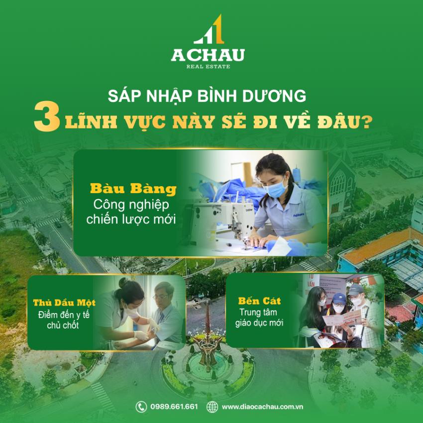 SÁP NHẬP BÌNH DƯƠNG: 3 LĨNH VỰC NÀY SẼ ĐI VỀ ĐÂU?