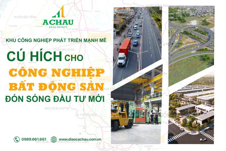 BÌNH DƯƠNG - THỦ PHỦ CÔNG NGHIỆP, BẤT ĐỘNG SẢN ĐÓN SÓNG ĐẦU TƯ MỚI