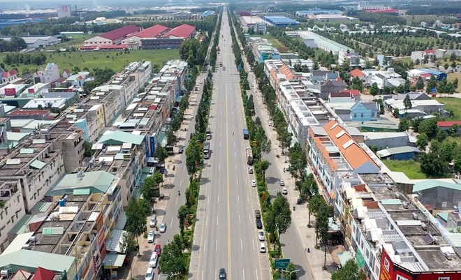 Bàu Bàng đang phát triển mạnh lĩnh vực đô thị và công nghiệp, kéo giá bất động sản tăng