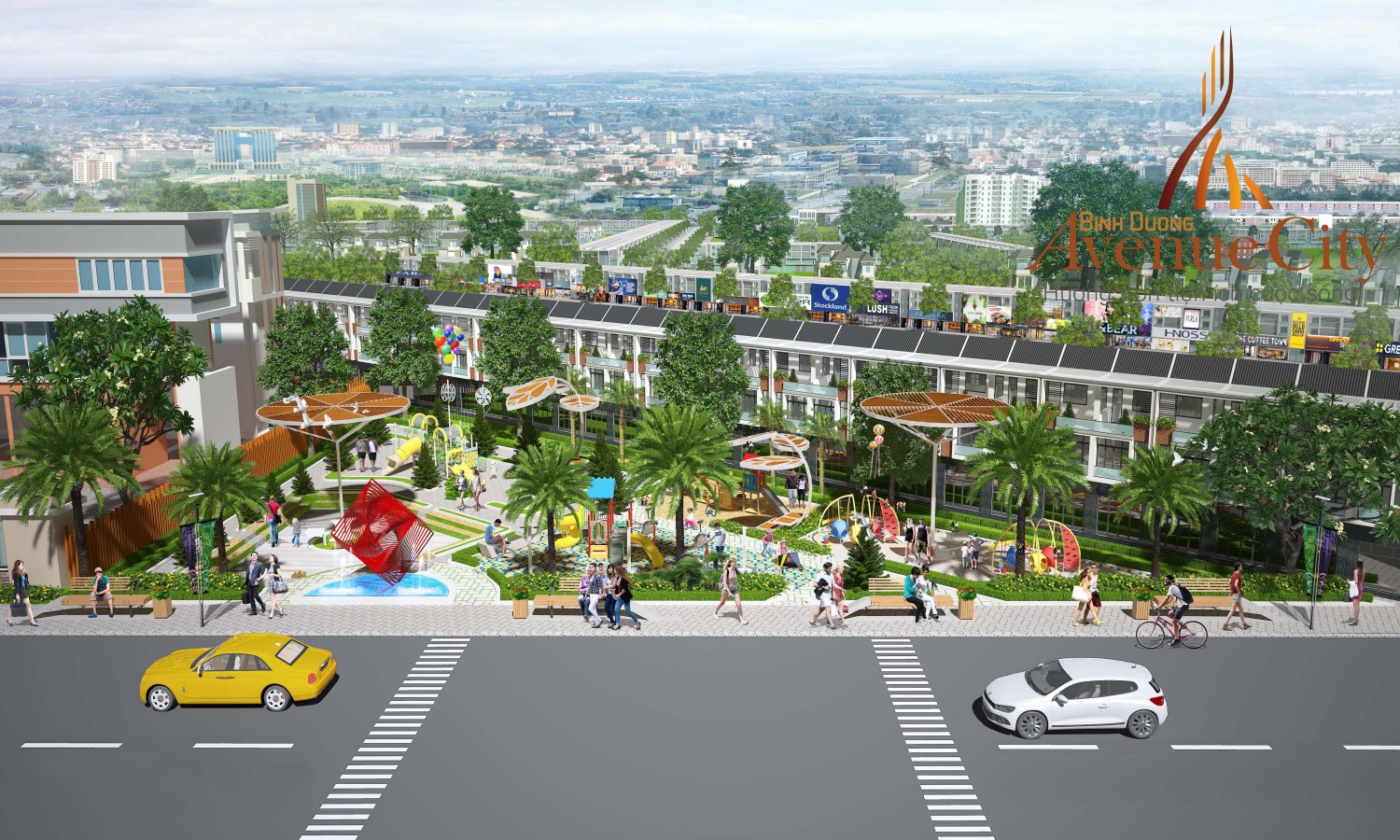 Công viên dự án Bình Dương Avenue City
