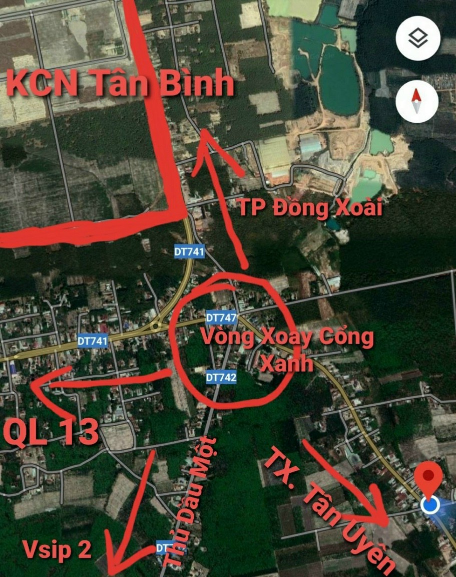 Nằm giữa các KCN lớn, dễ dàng đầu tư kinh doanh tại Hana Garden Mall