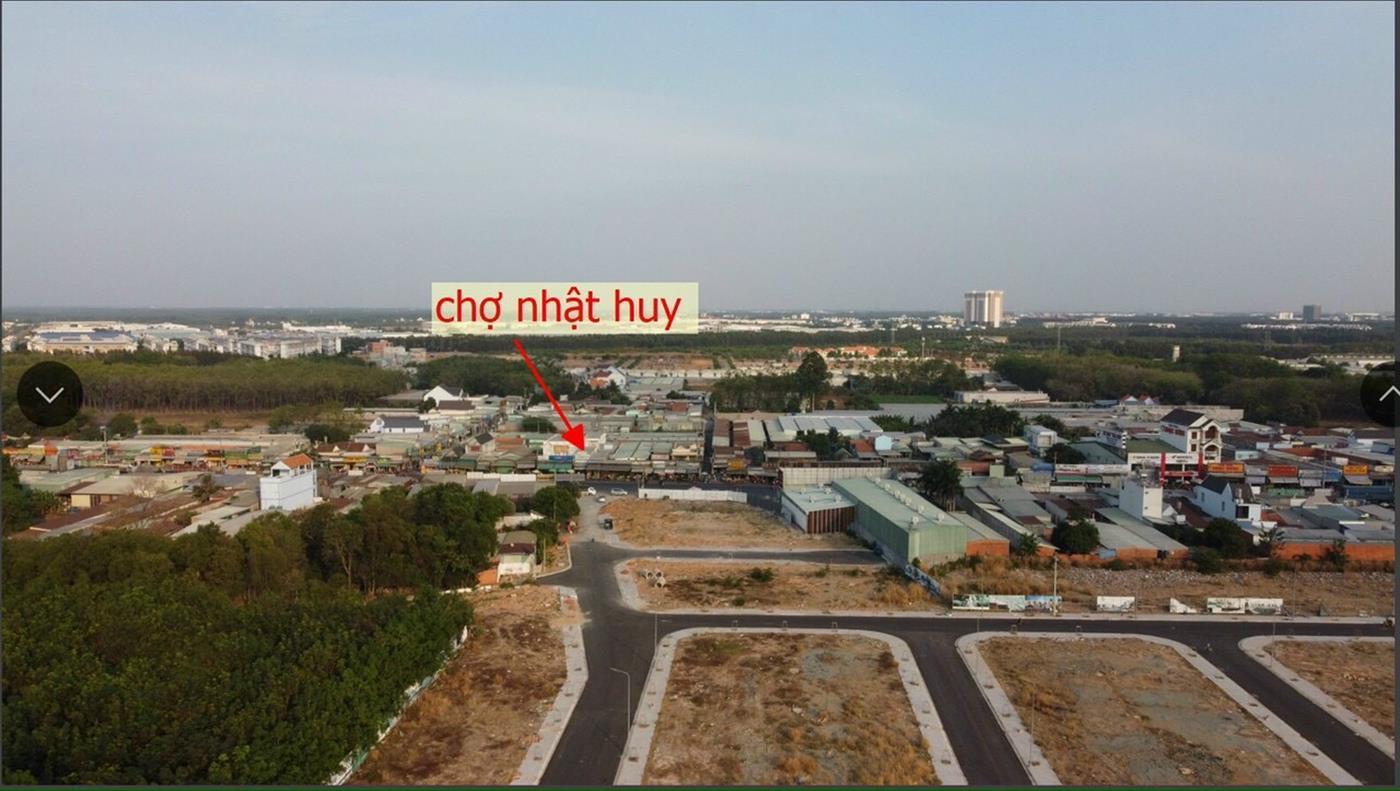 Đất chợ Nhật Huy kinh doanh buôn bán - Giá gốc CĐT, liền kề KCN Vsip2, Mỹ Phước 3